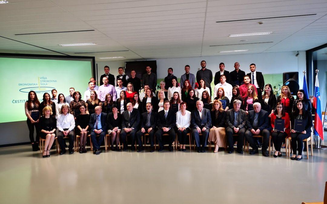 Slavnostna podelitev diplom