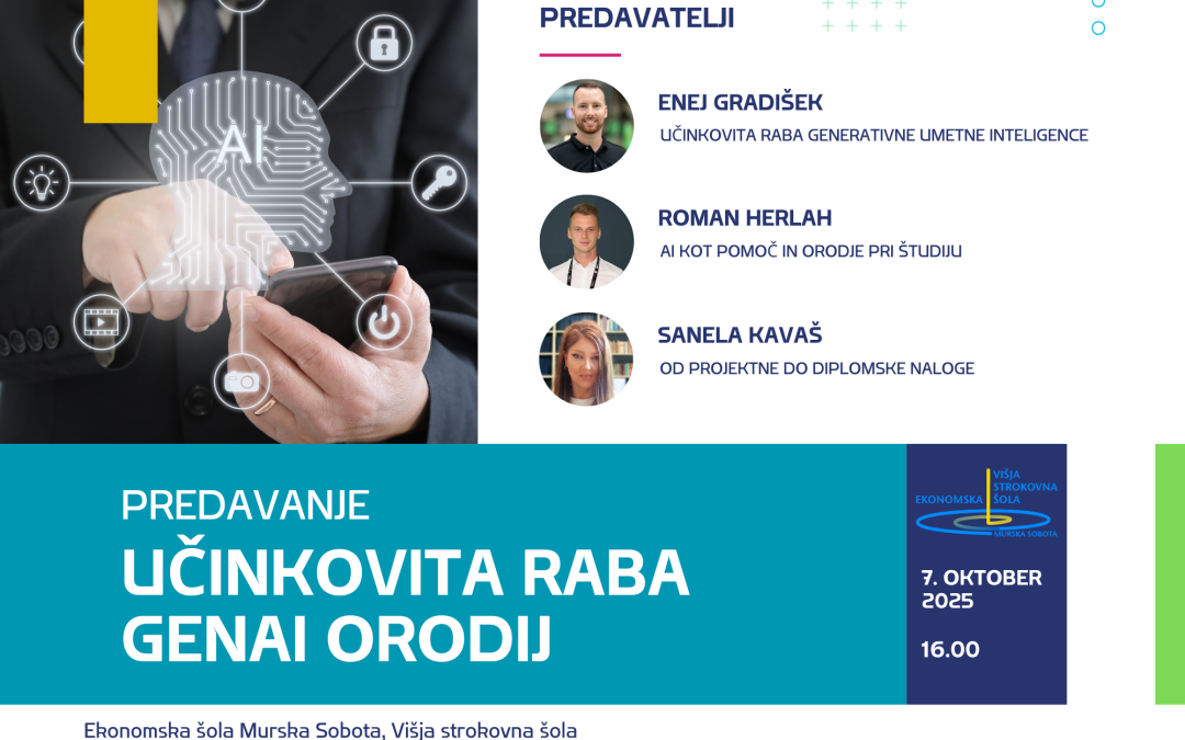 UČINKOVITA UPORABA GENAI ORODIJ